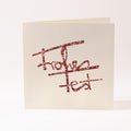 Greeting card "Happy Holidays"