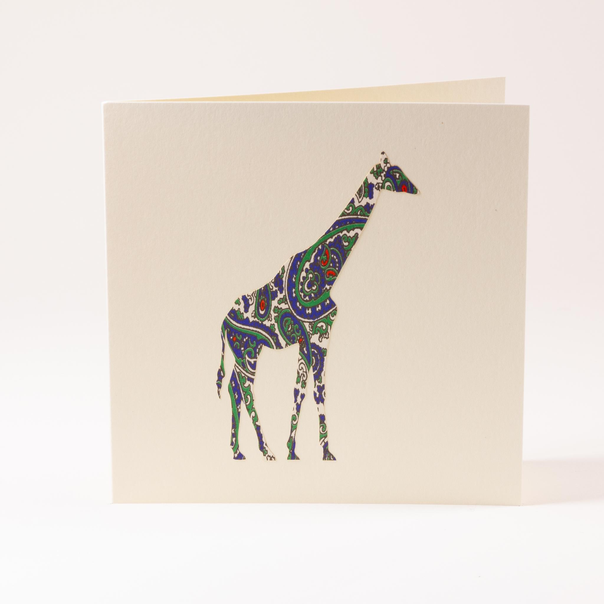 Grusskarte "Giraffe"