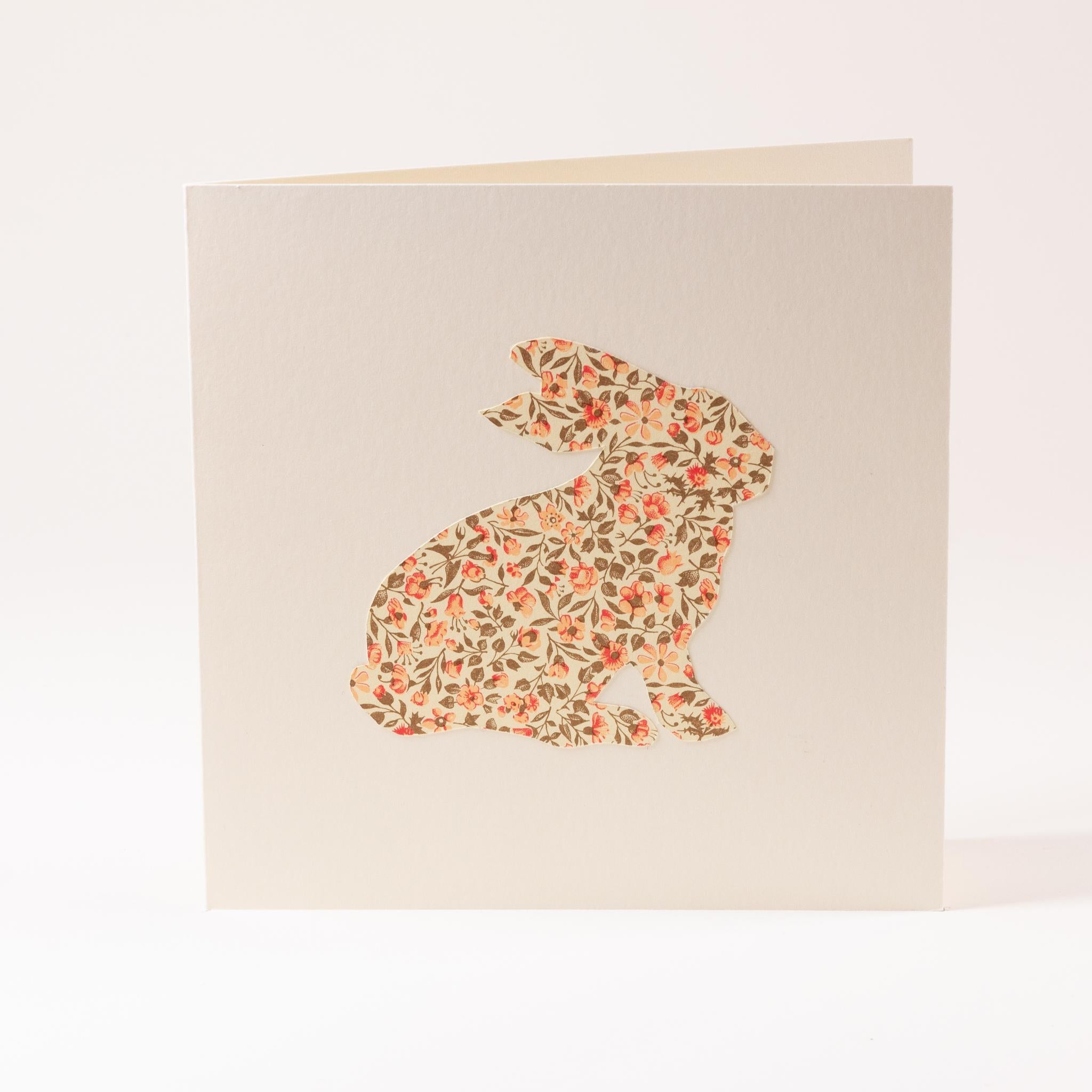 Grusskarte "Hase"