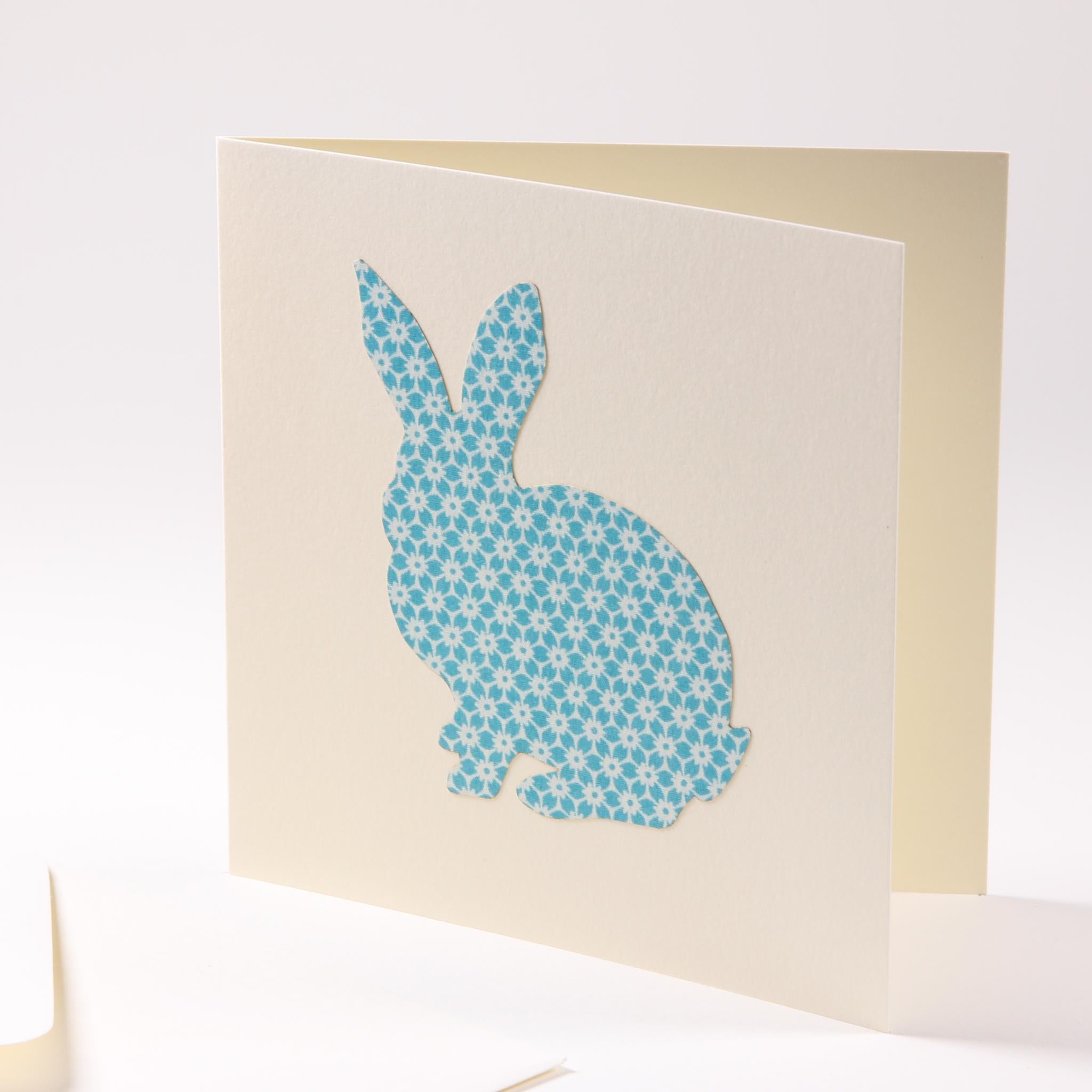 Grusskarte "Hase"