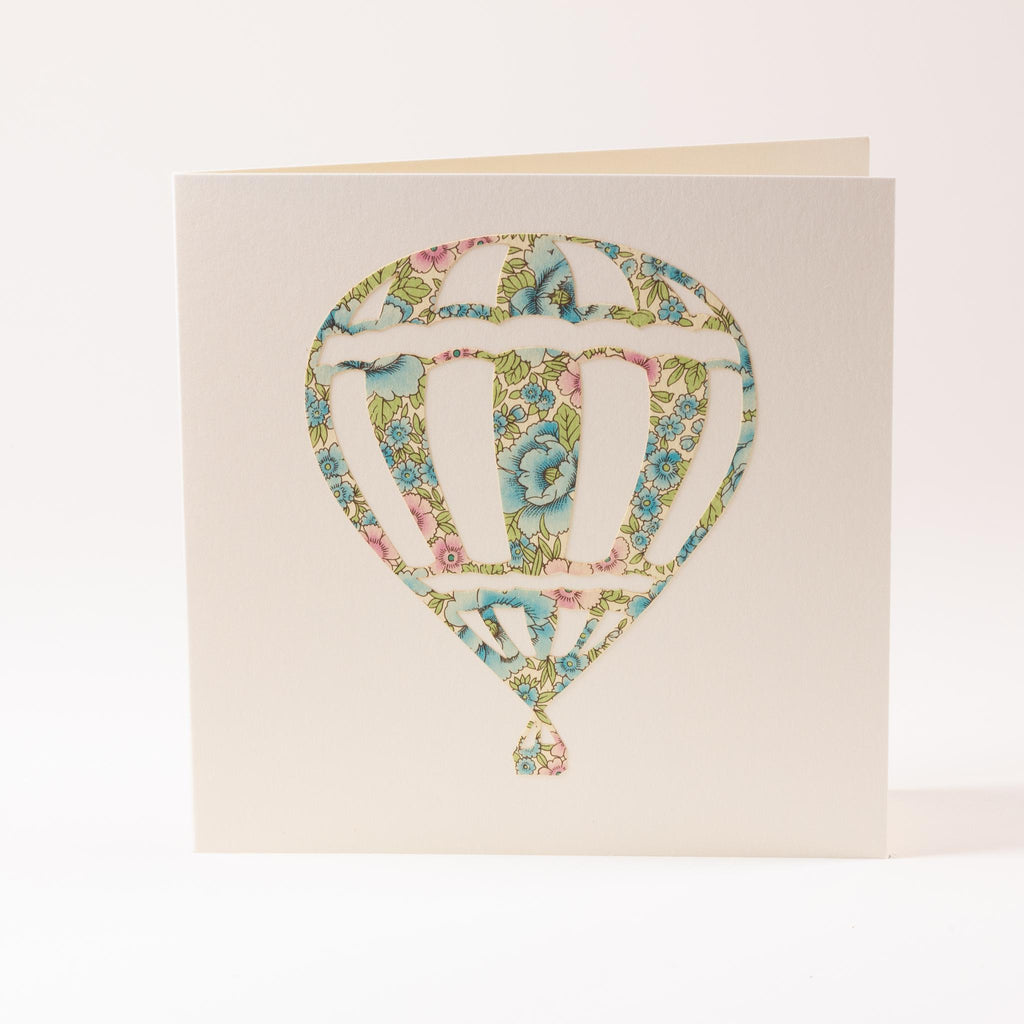 Greeting card "Hot air balloon"
