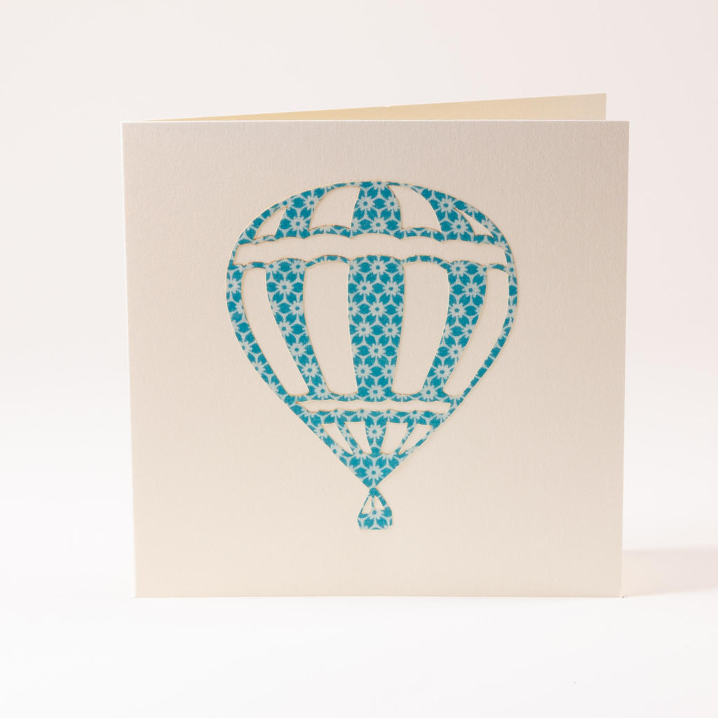 Greeting card "Hot air balloon"