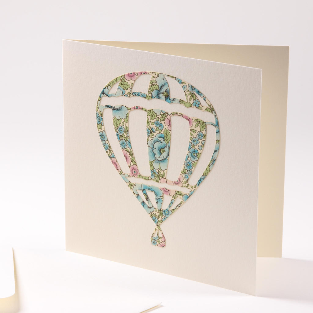 Greeting card "Hot air balloon"