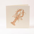 Greeting card "Lobster"