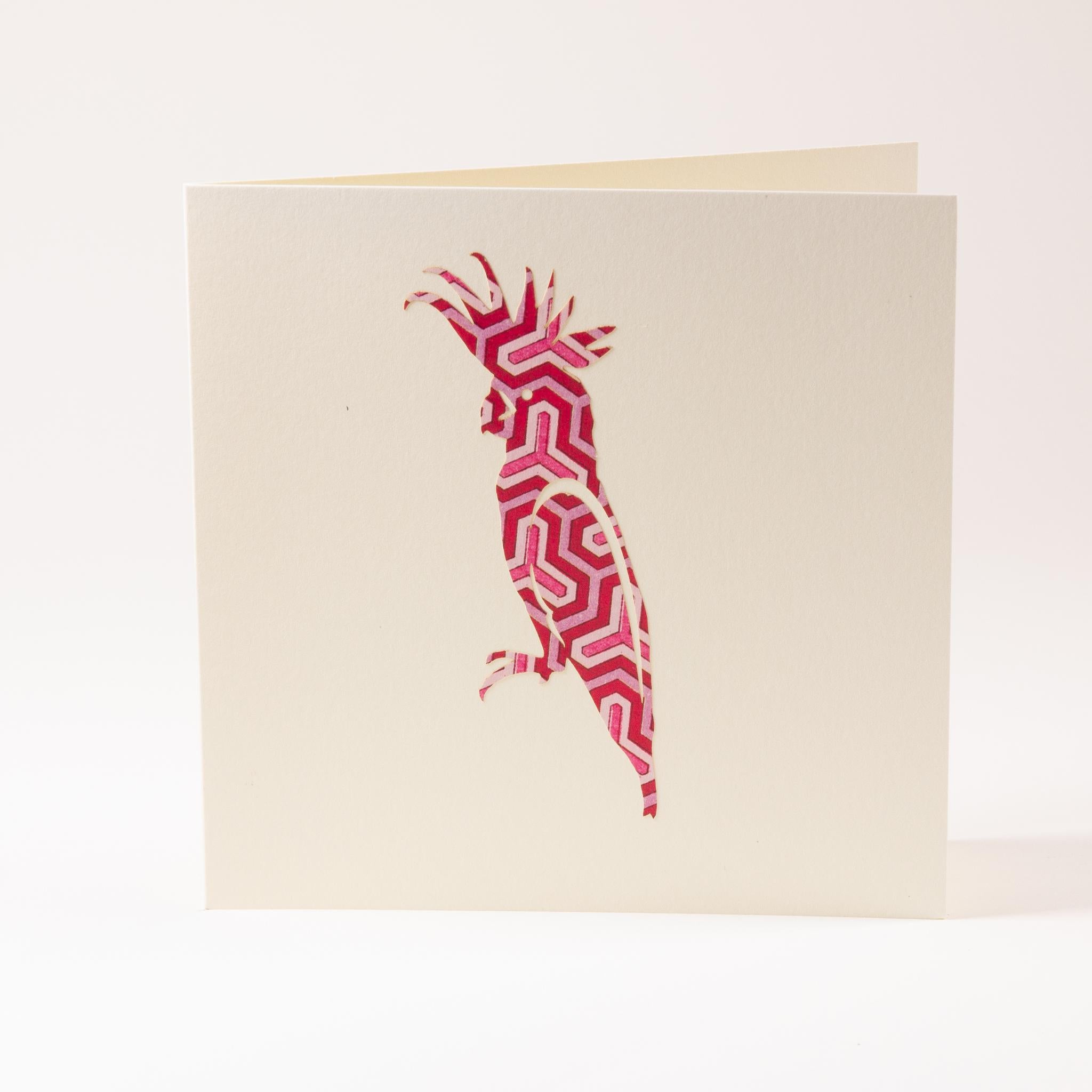 Greeting card "Cockatoo"