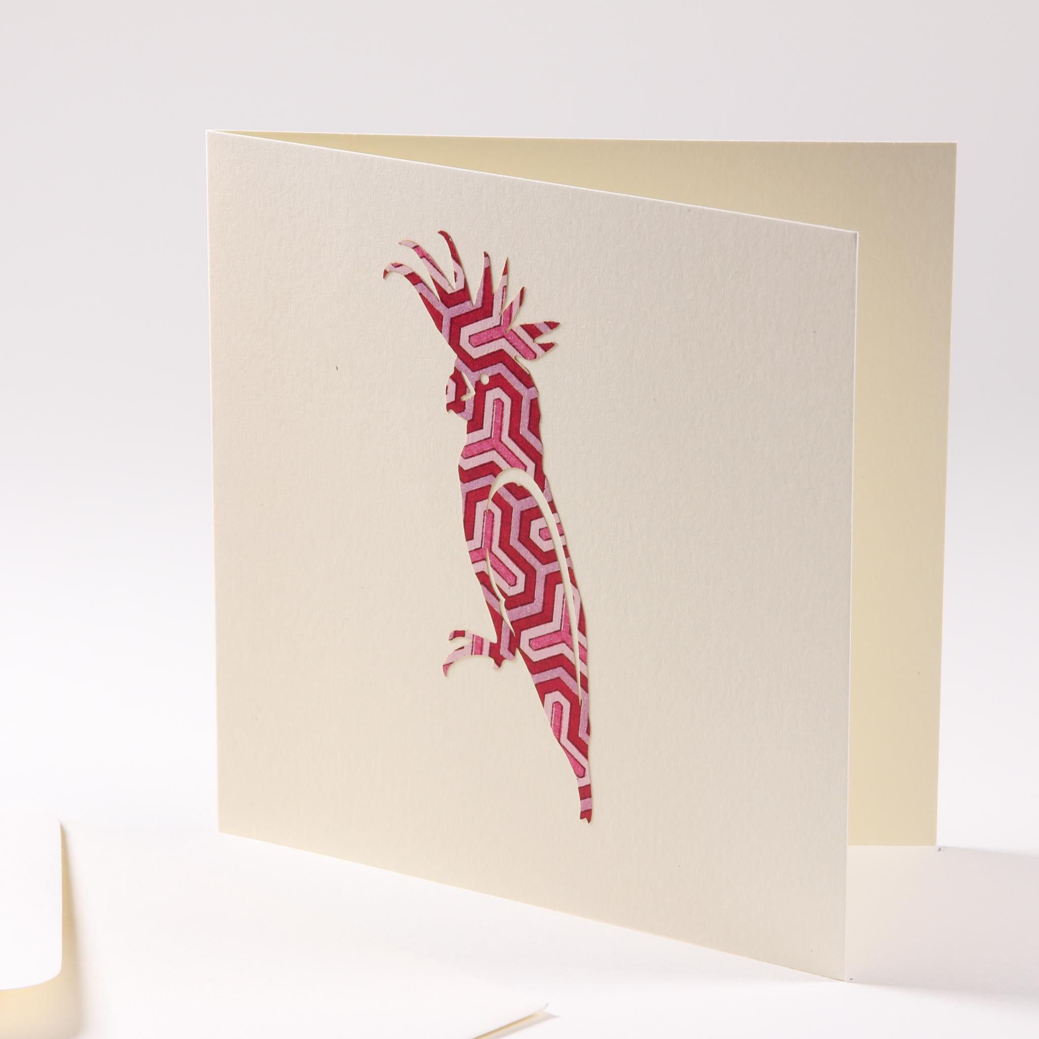 Greeting card "Cockatoo"
