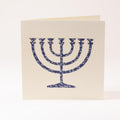 Greeting card "Menora"