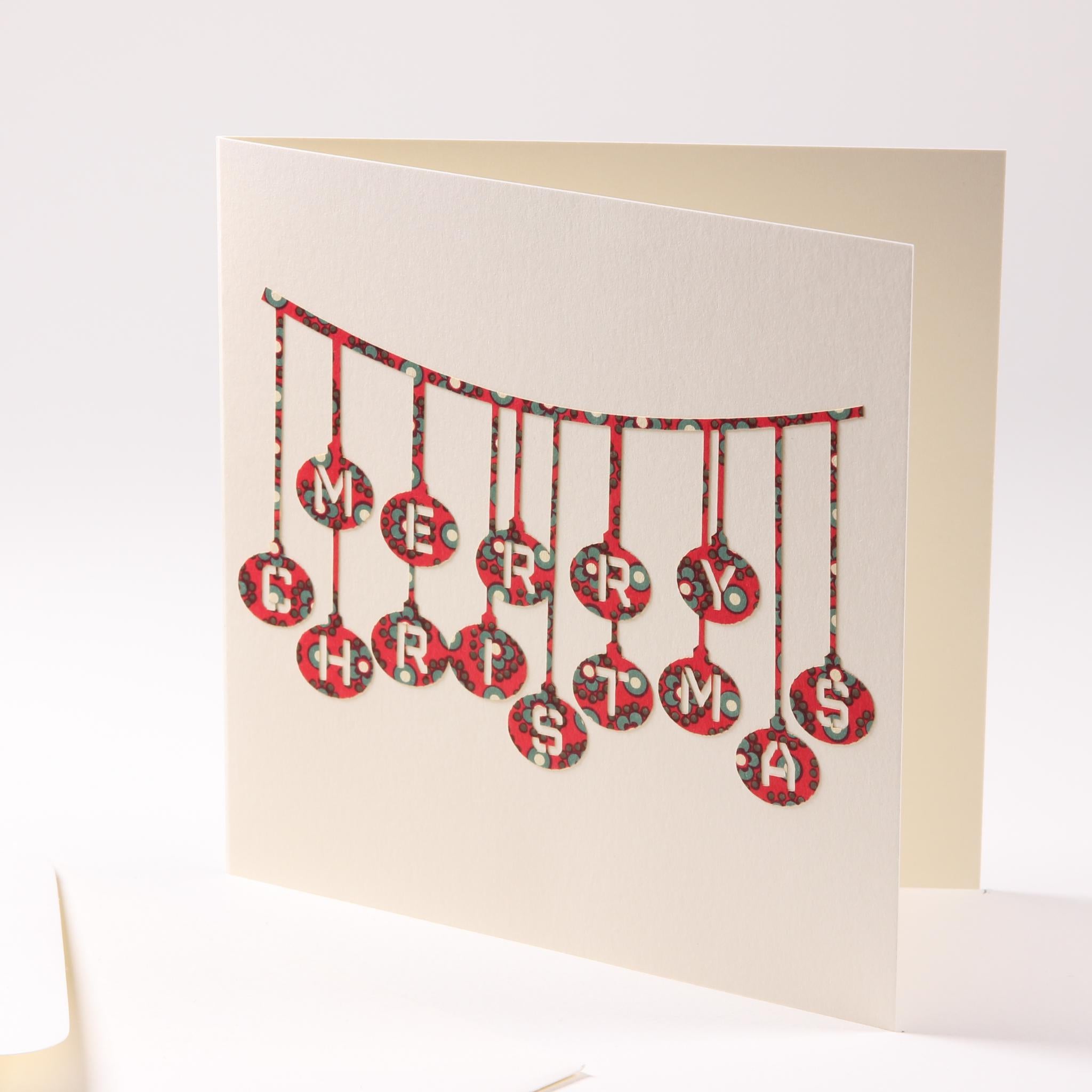 Grusskarte "Merry X-Mas"