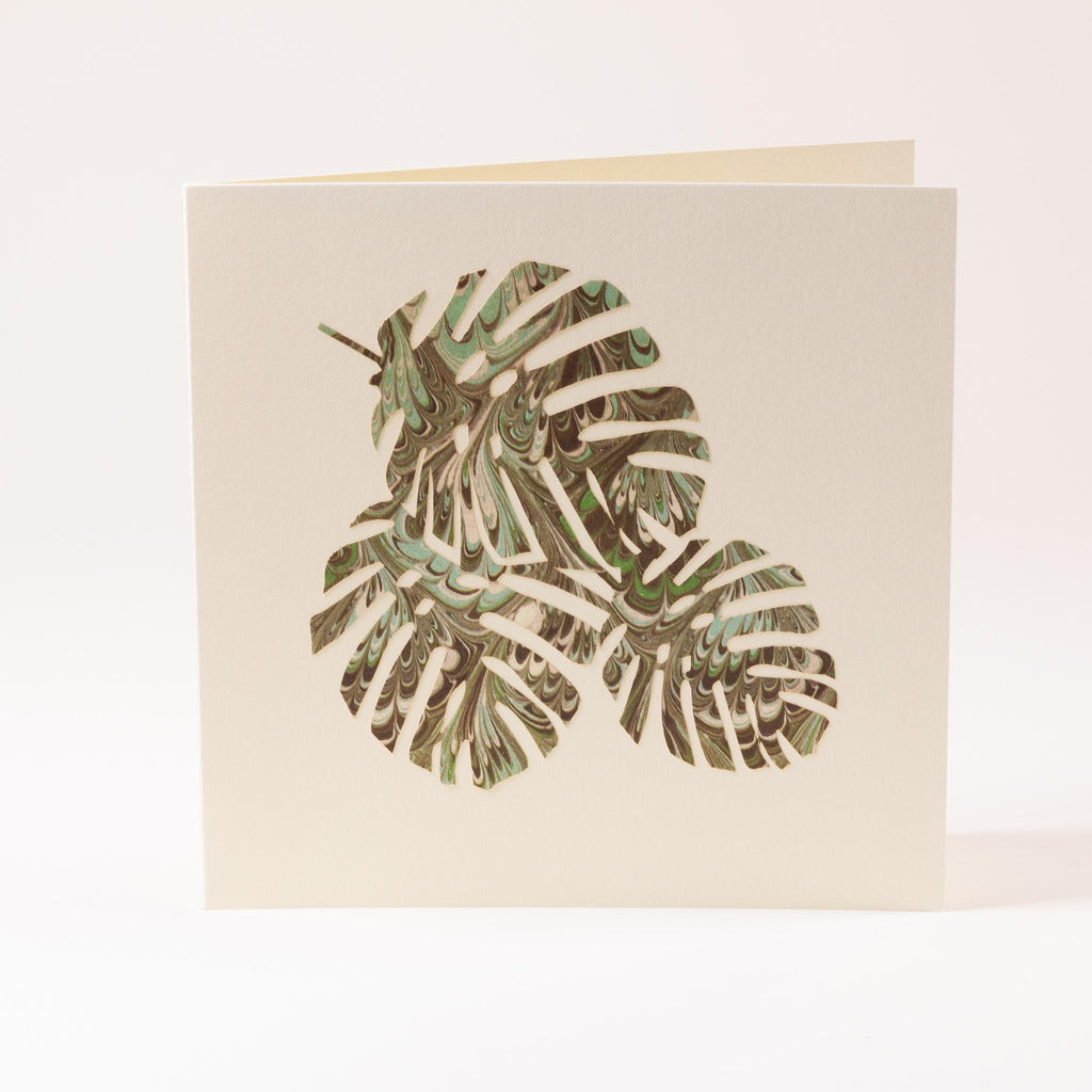 Greeting card "Monstera Palm"