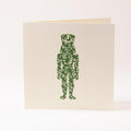 Greeting card "Nutcracker"