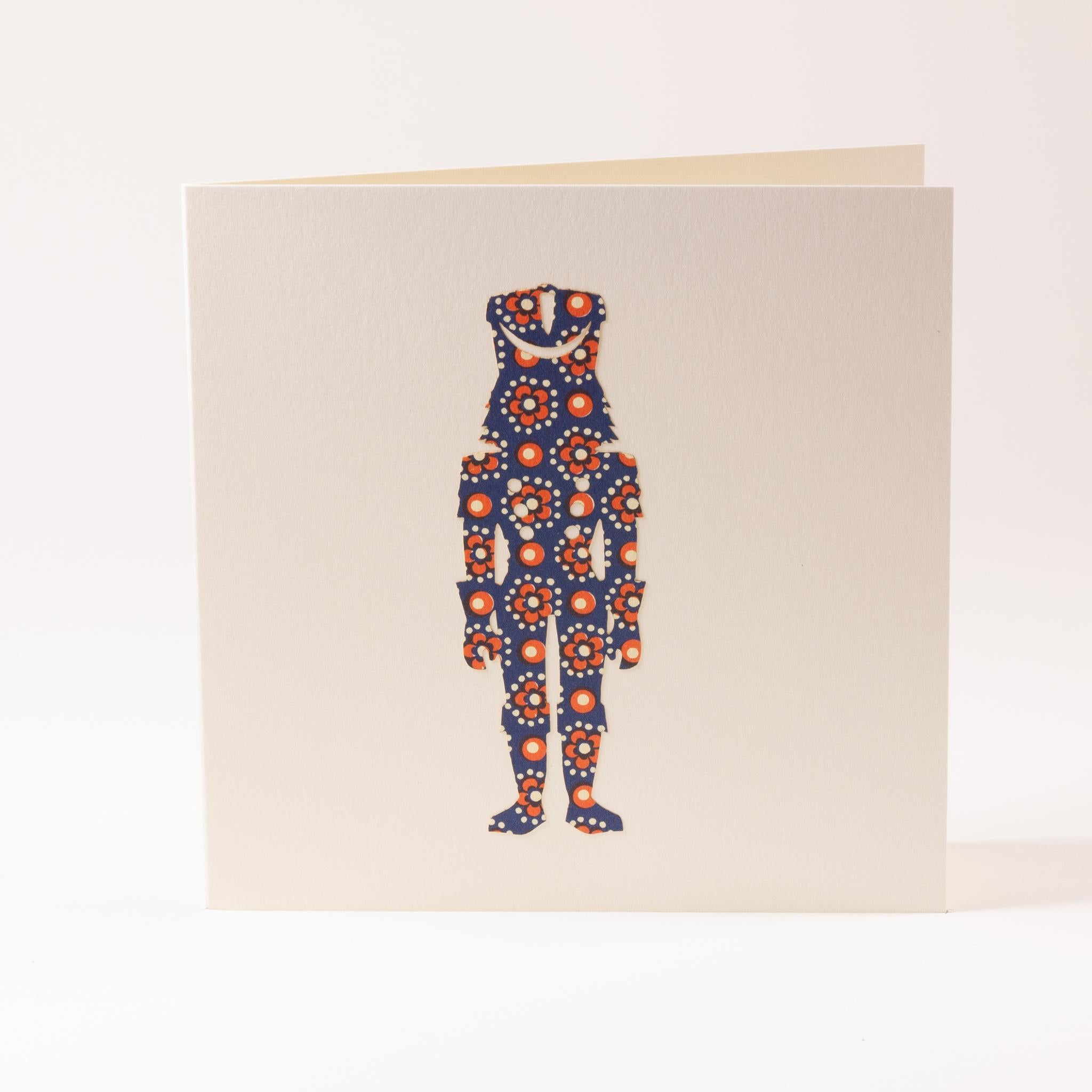 Greeting card "Nutcracker"