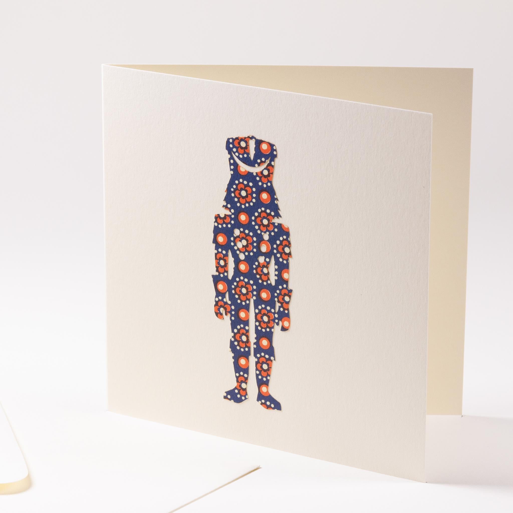 Greeting card "Nutcracker"