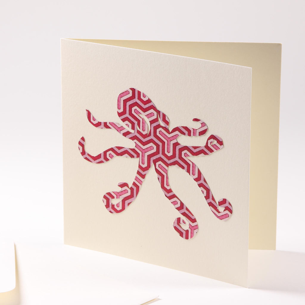 Greeting card "Octopus"