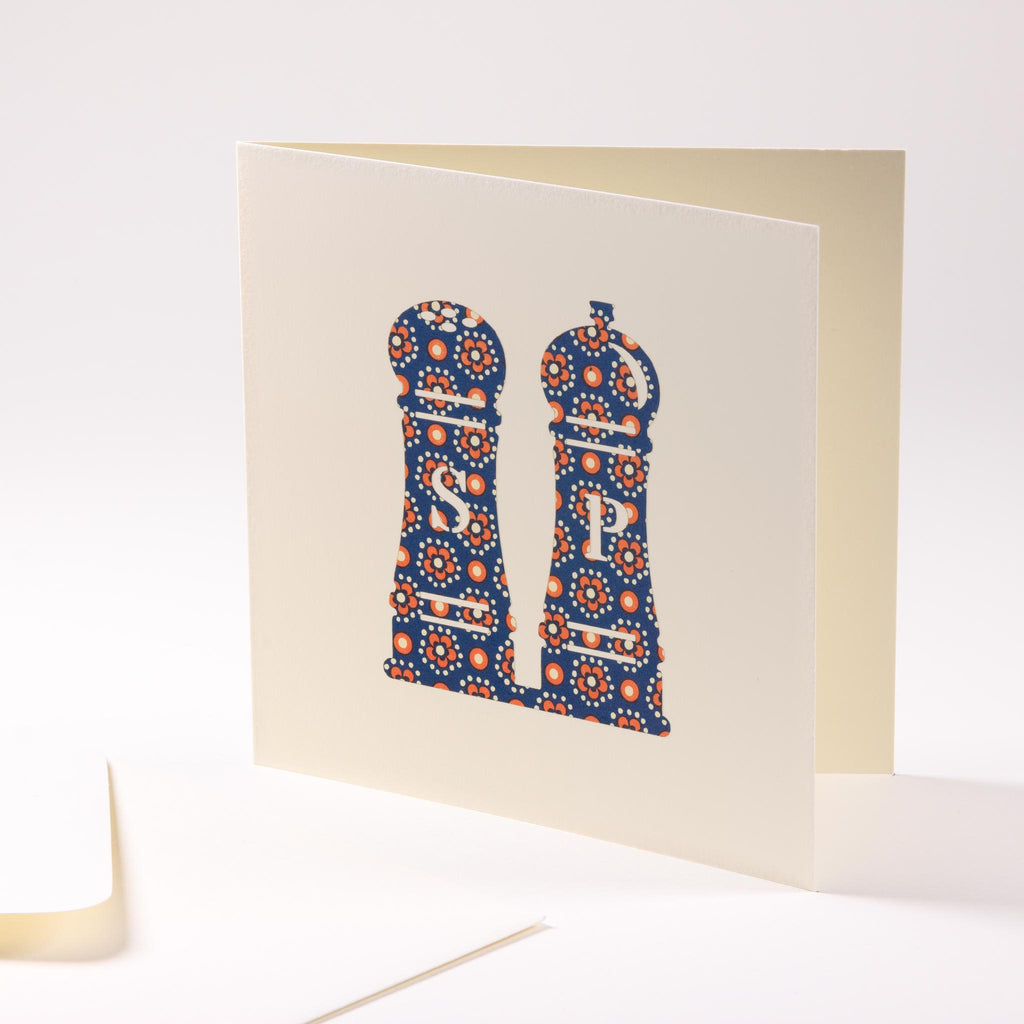Greeting card "Salt &amp; Pepper"