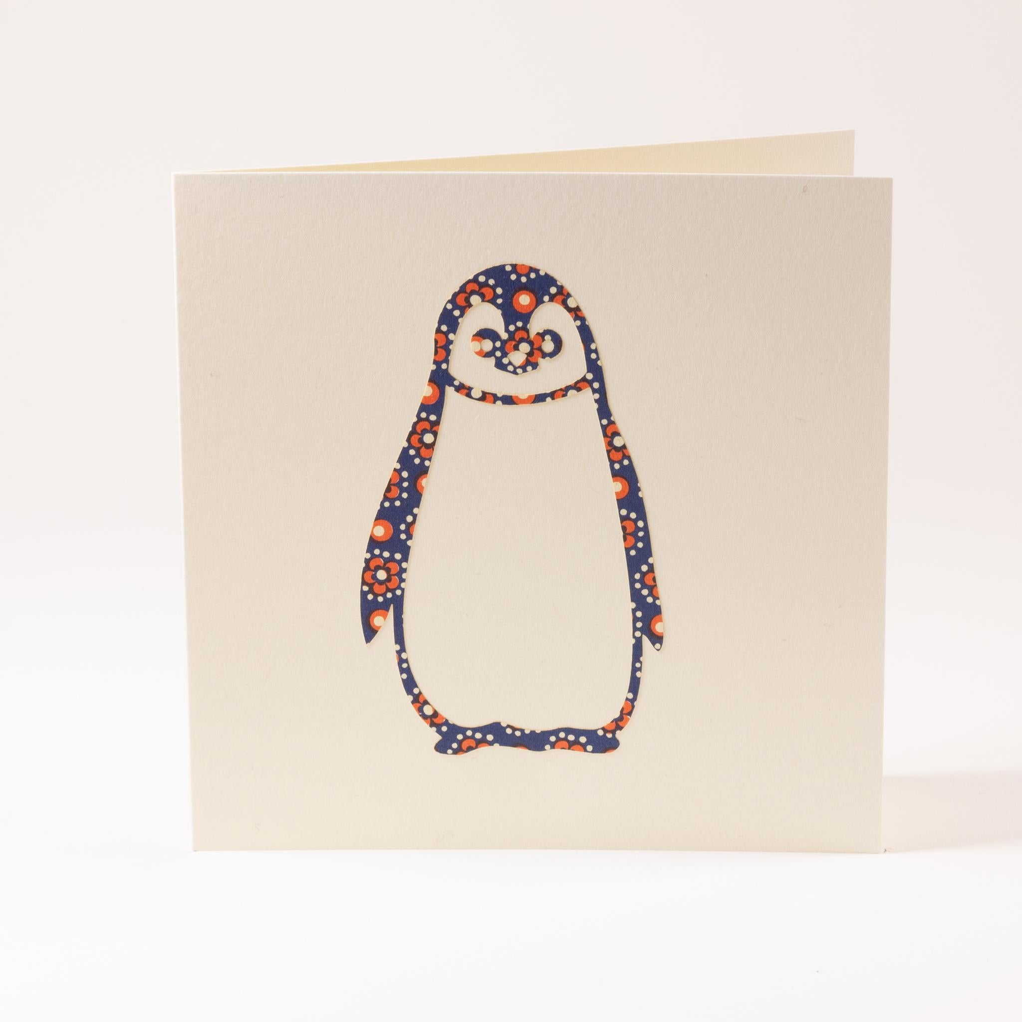 Grusskarte "Pinguin"
