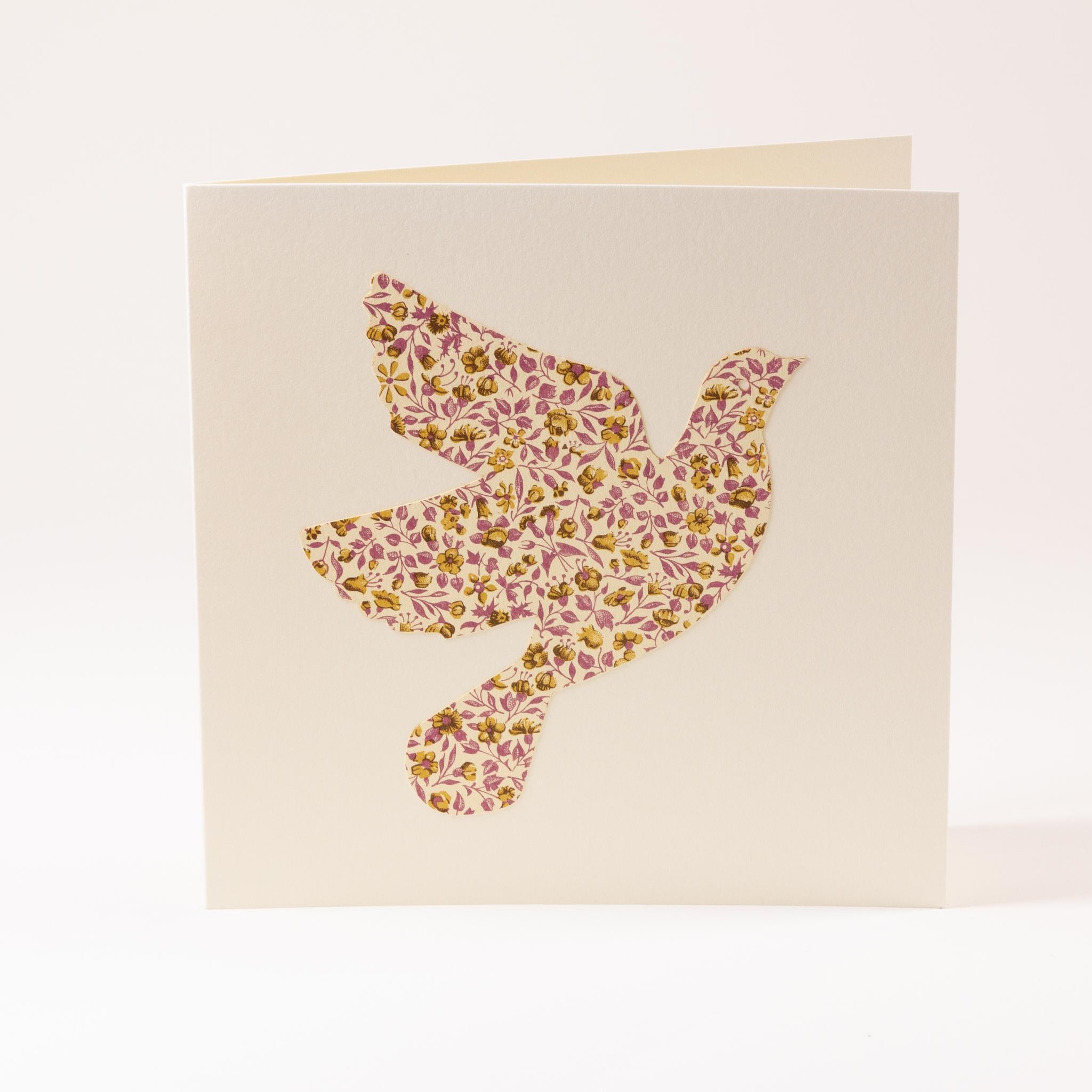 Greeting card "Renovabis Dove"