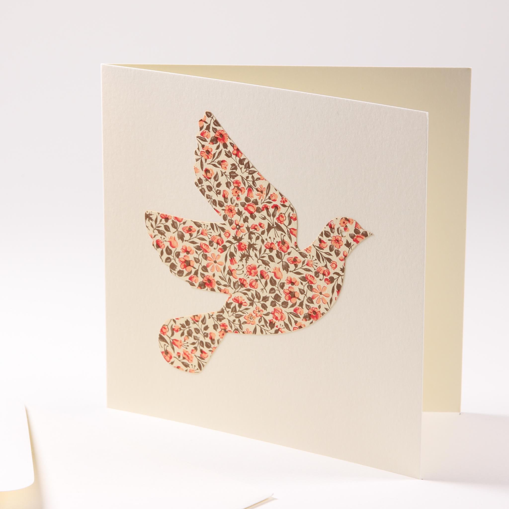 Greeting card "Renovabis Dove"