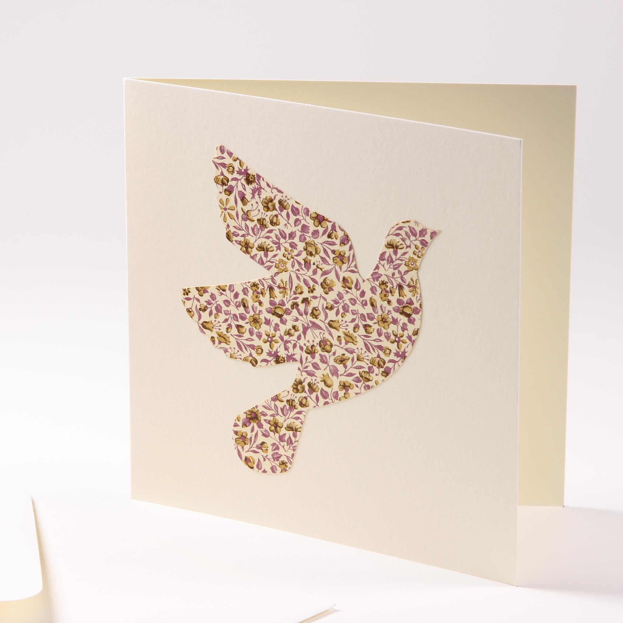 Greeting card "Renovabis Dove"