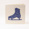 Greeting card "Ice skate"
