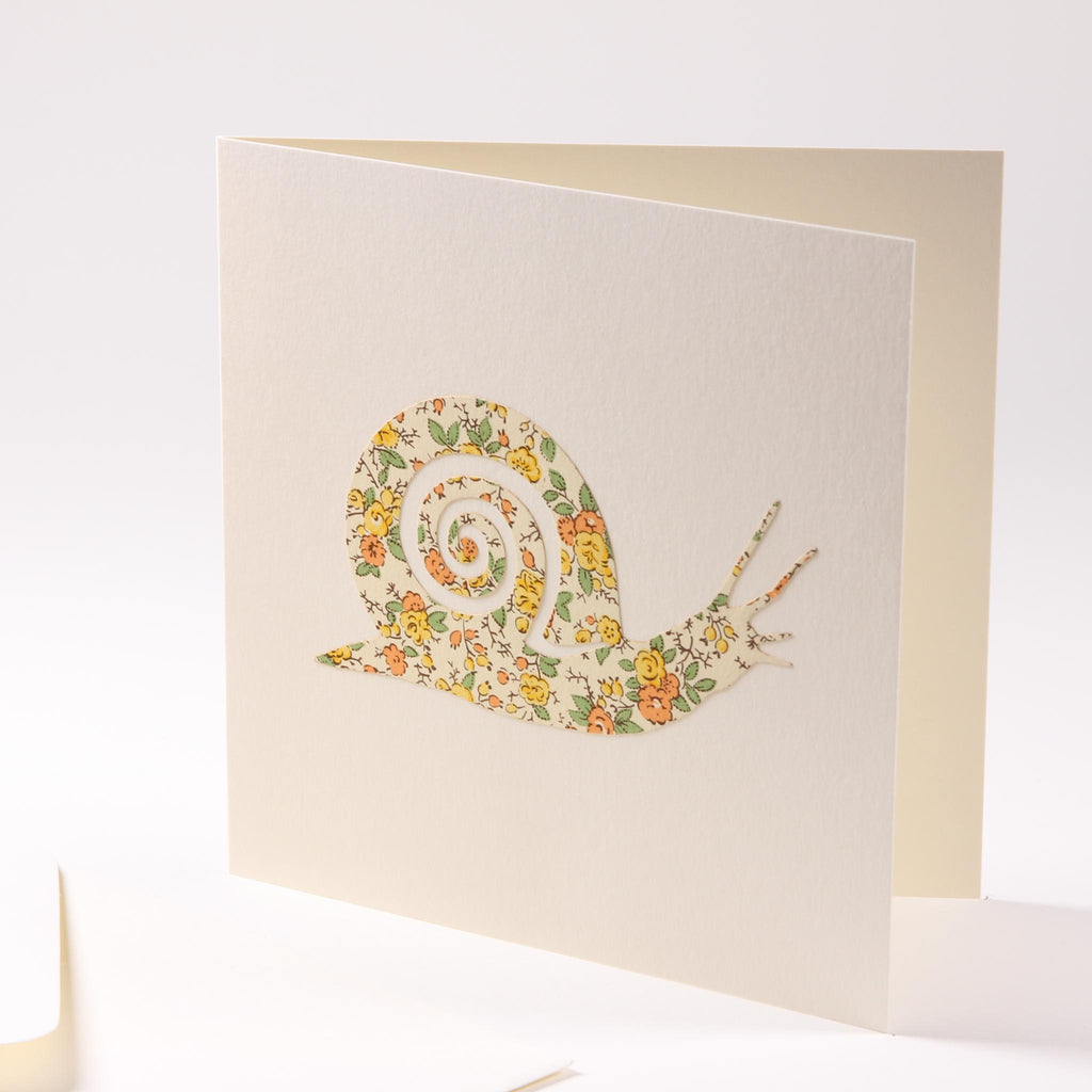 Grusskarte "Schnecke"