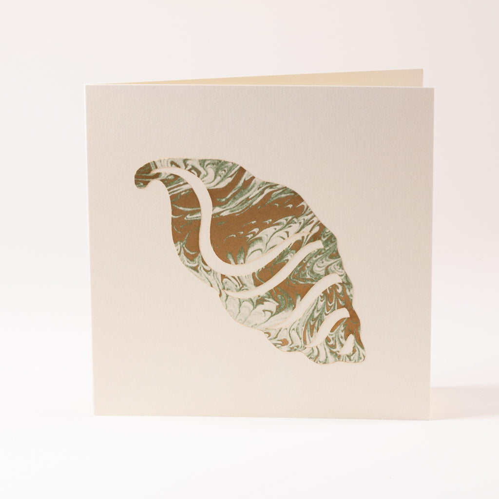 Greeting card "Snail shell"