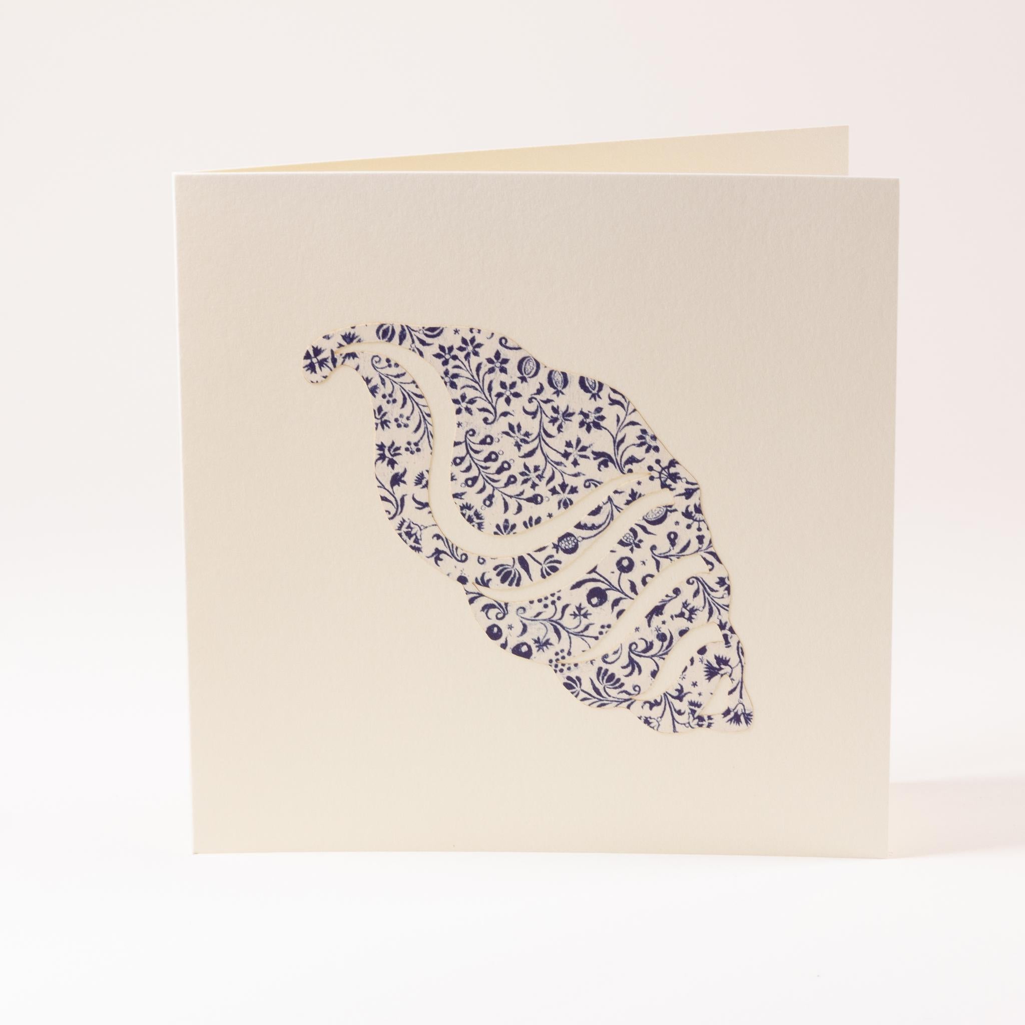 Greeting card "Snail shell"