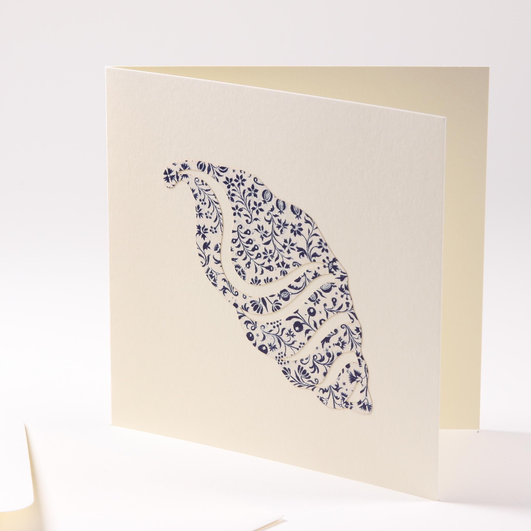 Greeting card "Snail shell"