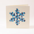 Greeting card "Snowflake"