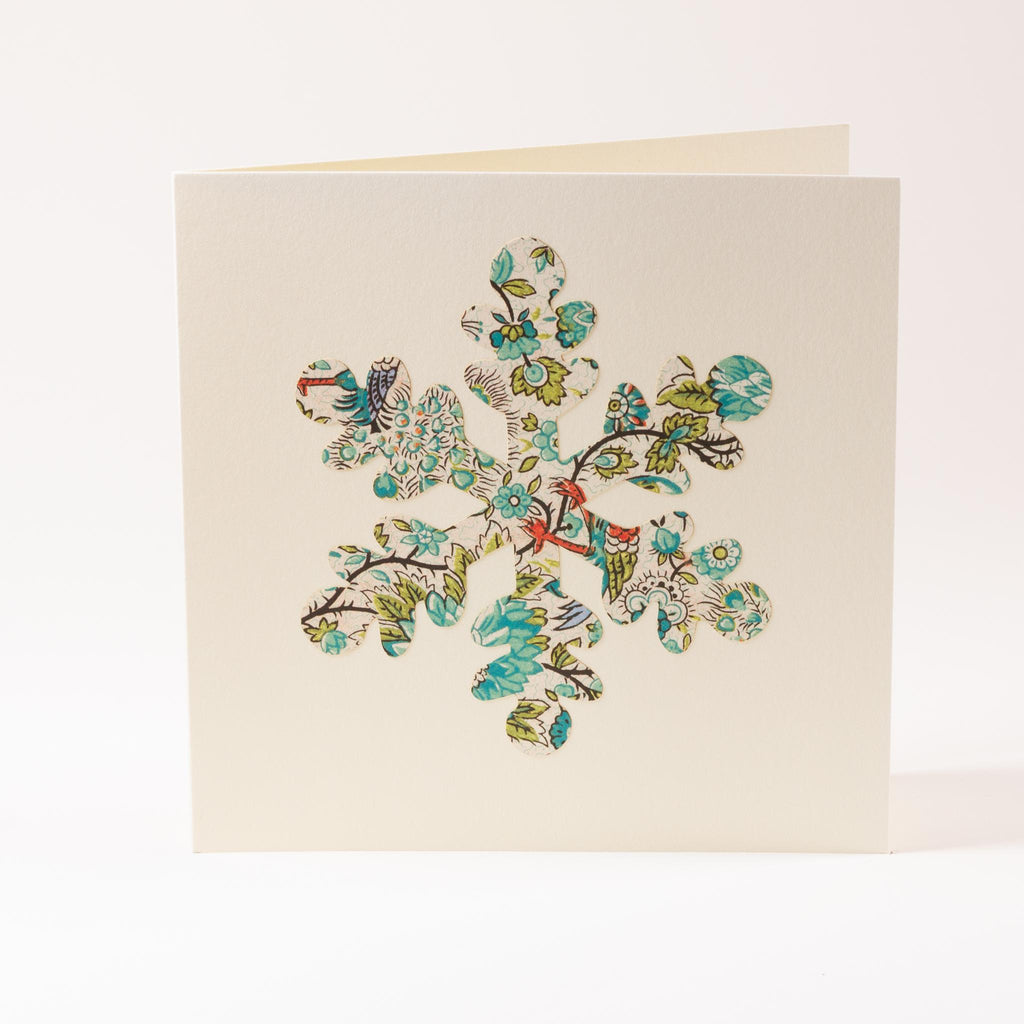 Greeting card "Snowflake"