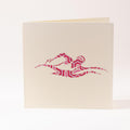 Greeting card "Swimmer"