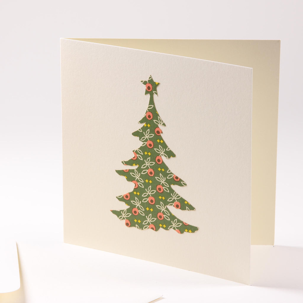 Greeting card "Christmas tree"