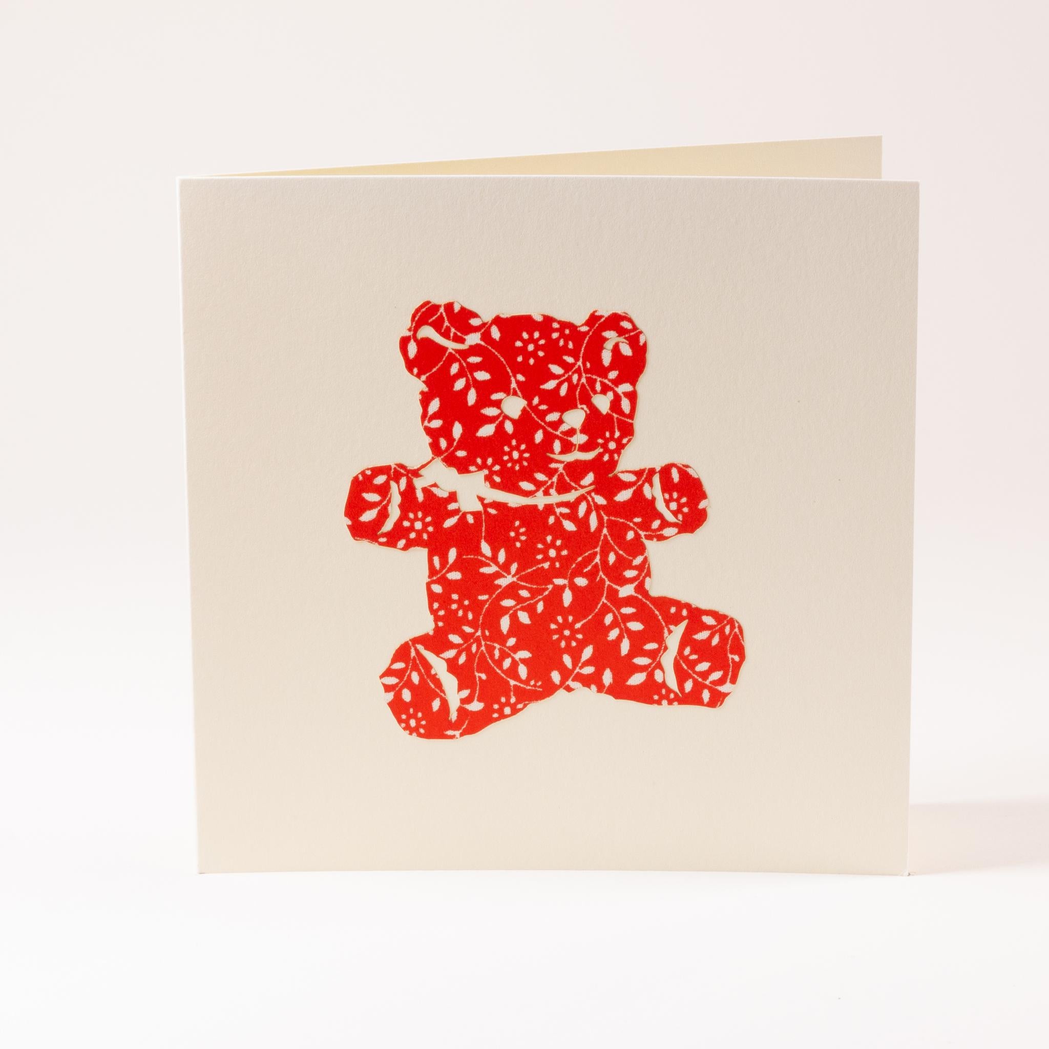 Grusskarte "Teddybär"