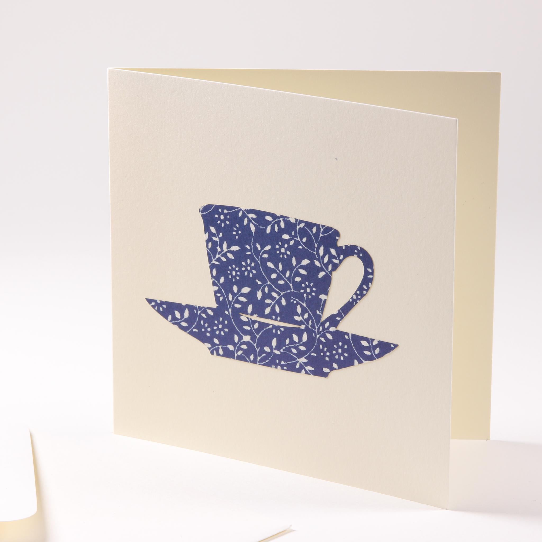 Greeting card "Teacup"