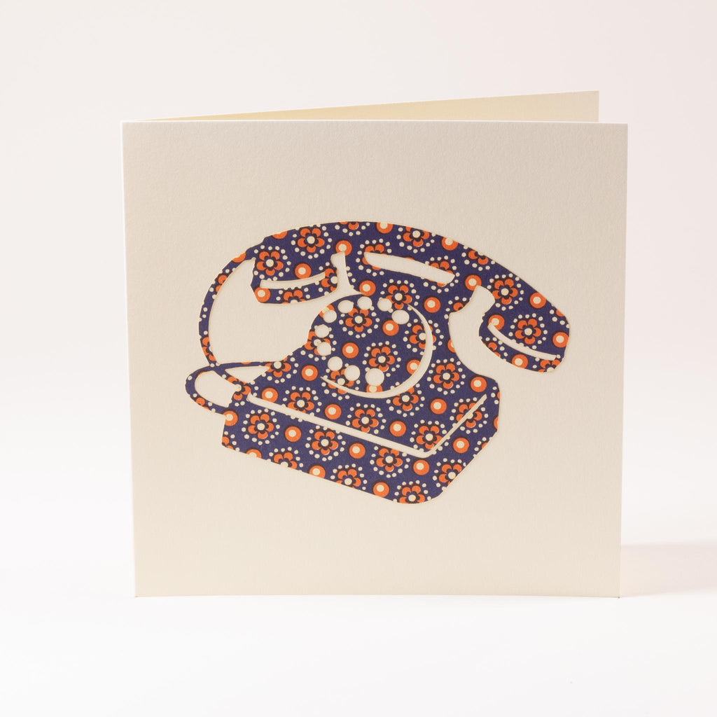 Greeting card "Telephone"