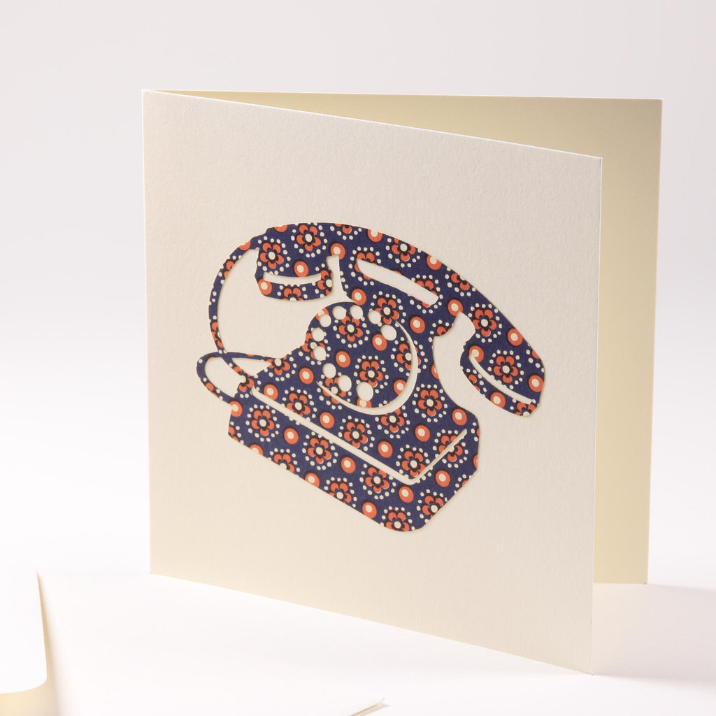 Greeting card "Telephone"