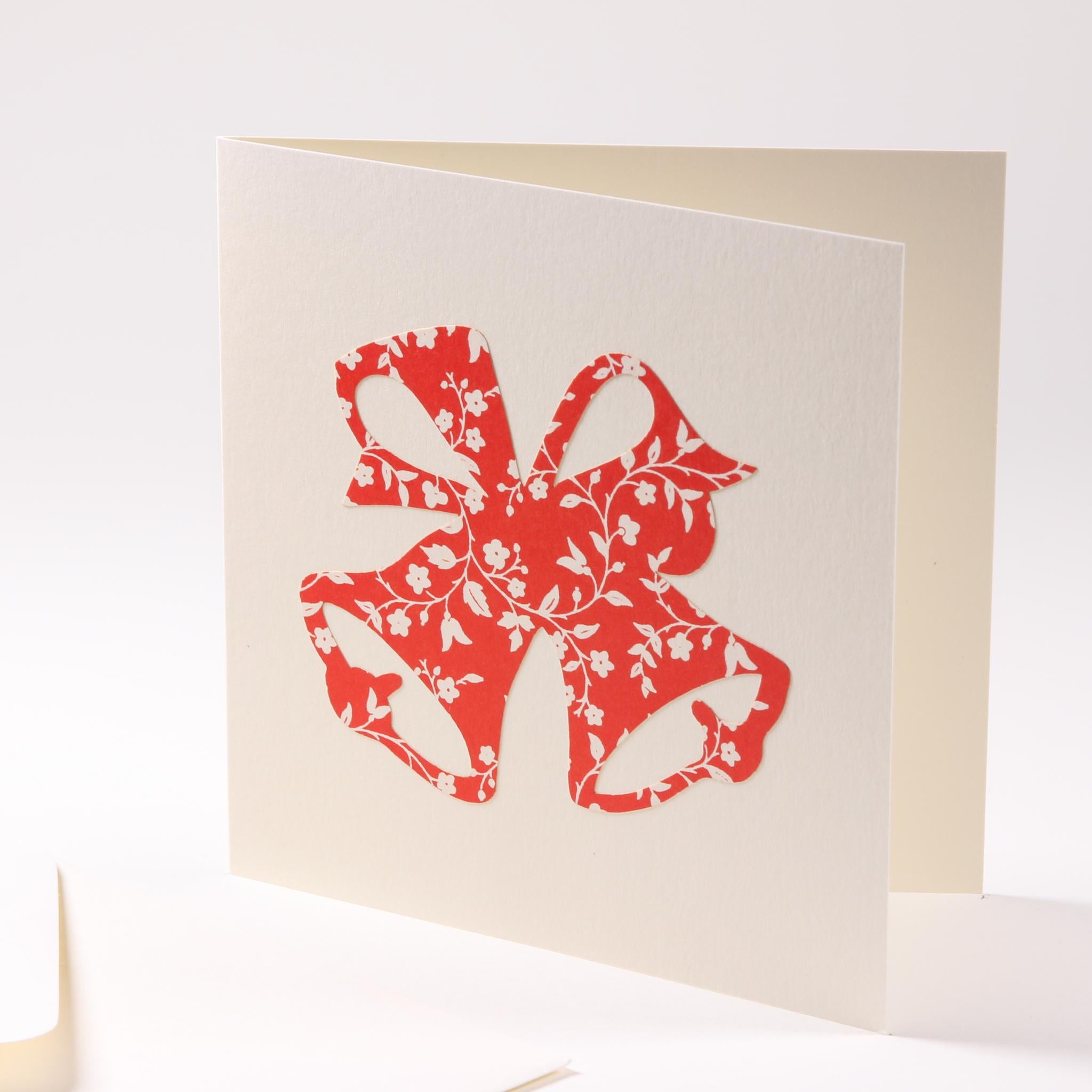 Greeting card "Christmas bells"