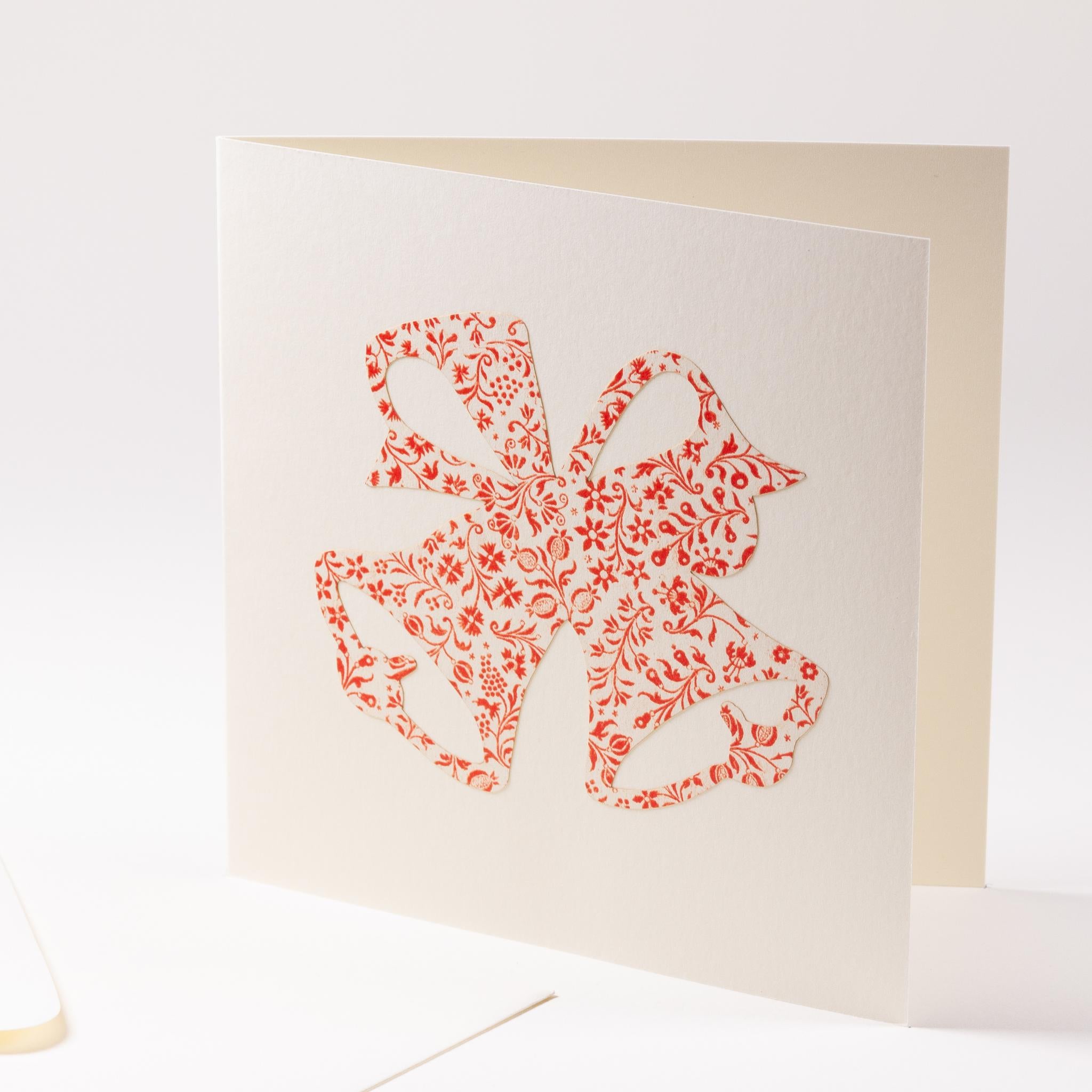 Greeting card "Christmas bells"