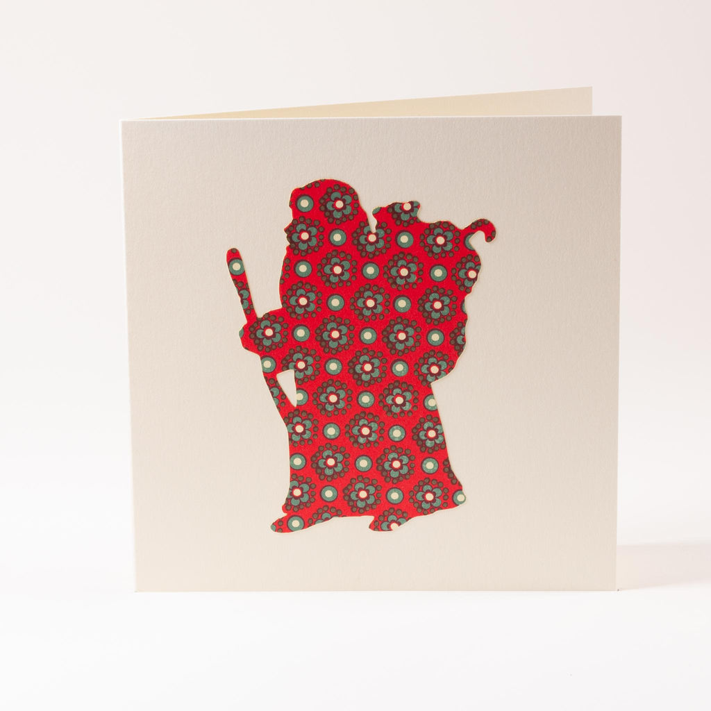 Grusskarte "Weihnachtsmann"