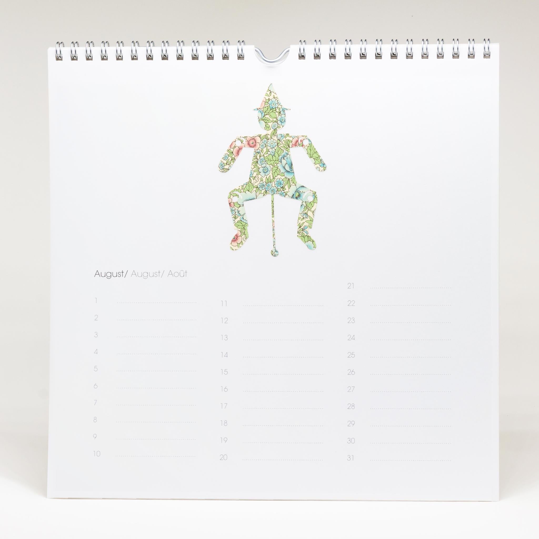 Perpetual calendar - children's motifs