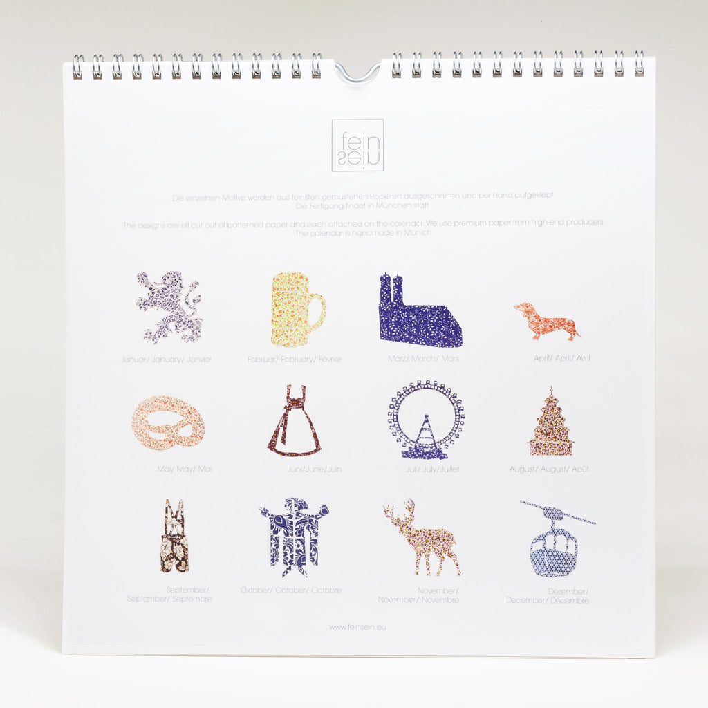 immerwährender Kalender - Bayern