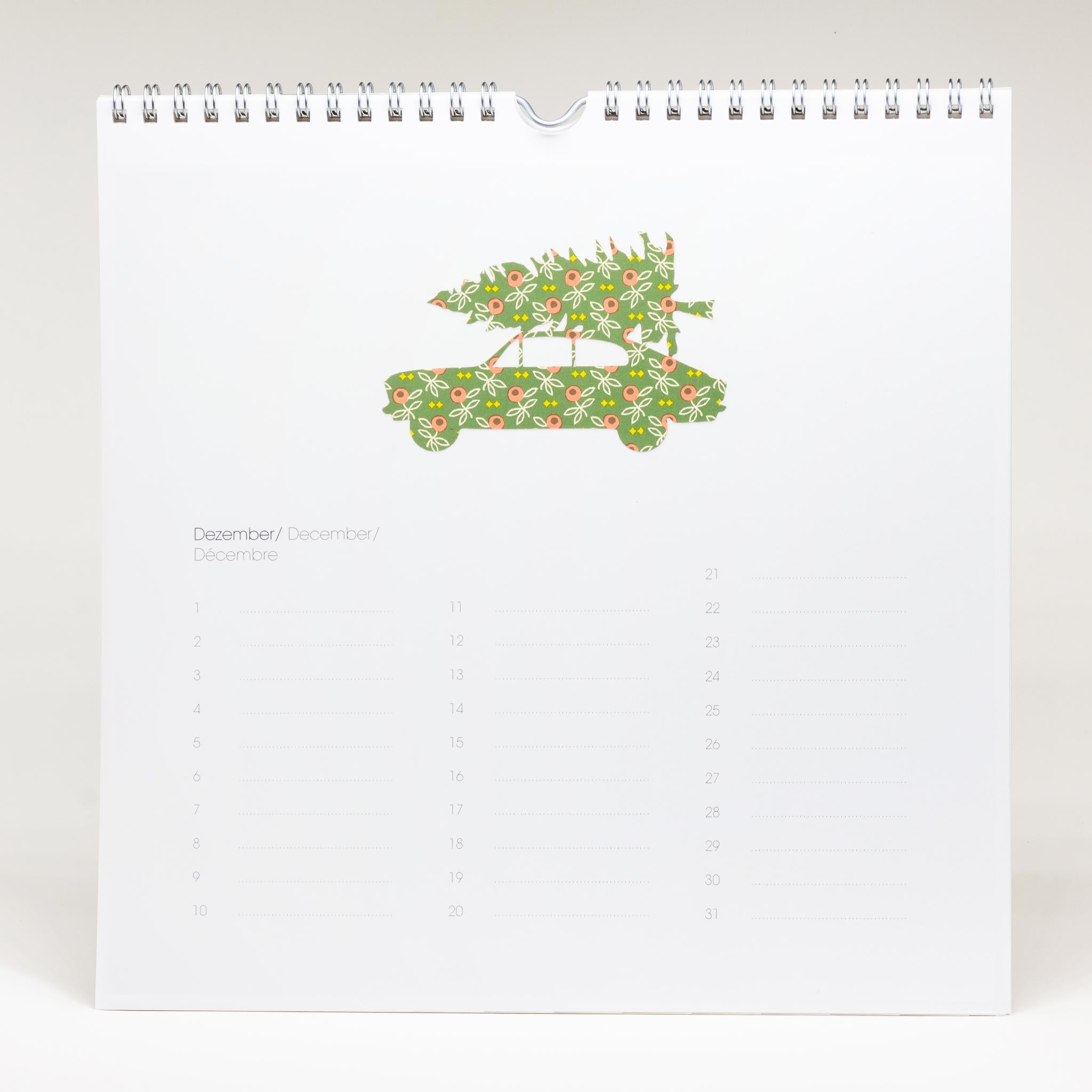 Perpetual calendar - children's motifs