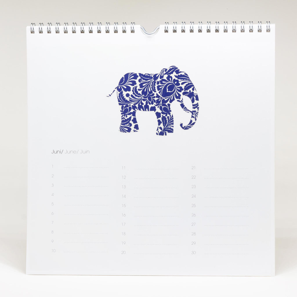 immerwährender Kalender - Tiermotive