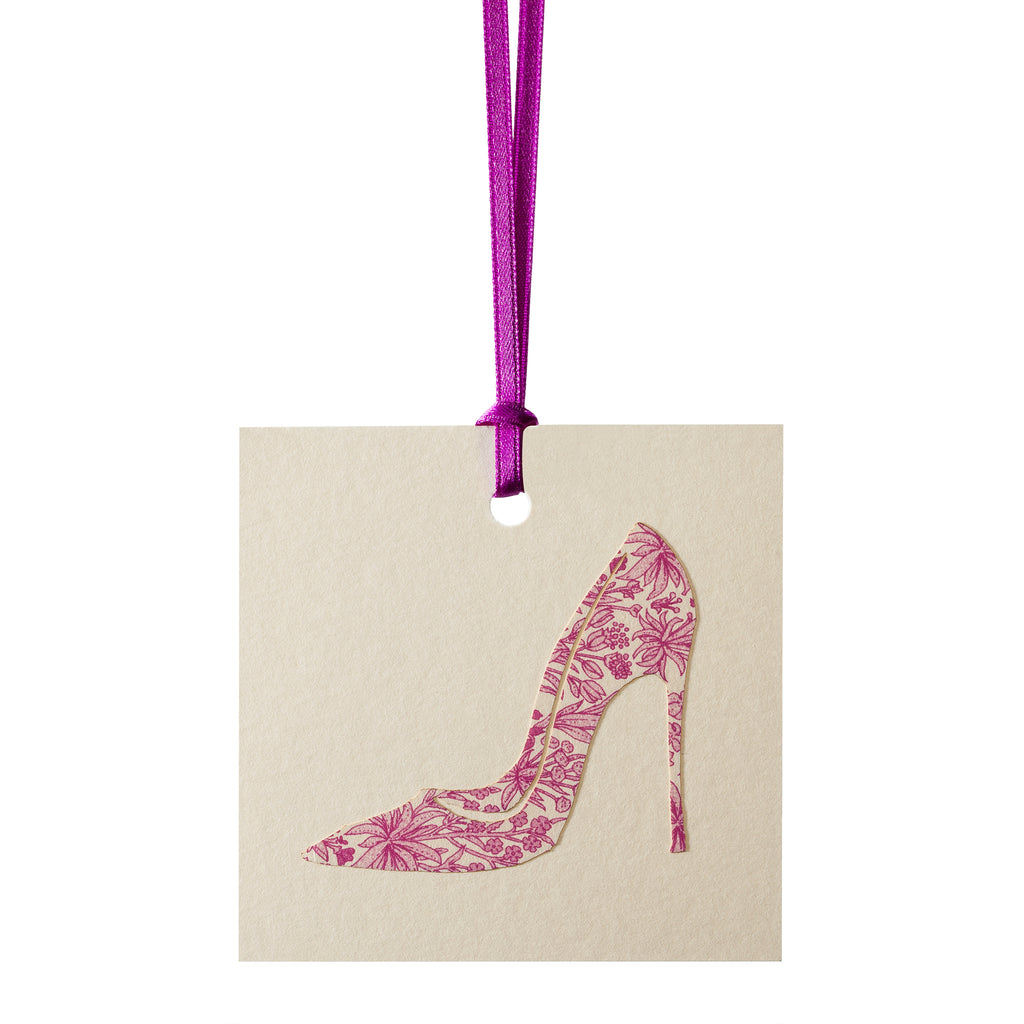Geschenkanhänger "Frauenschuh"