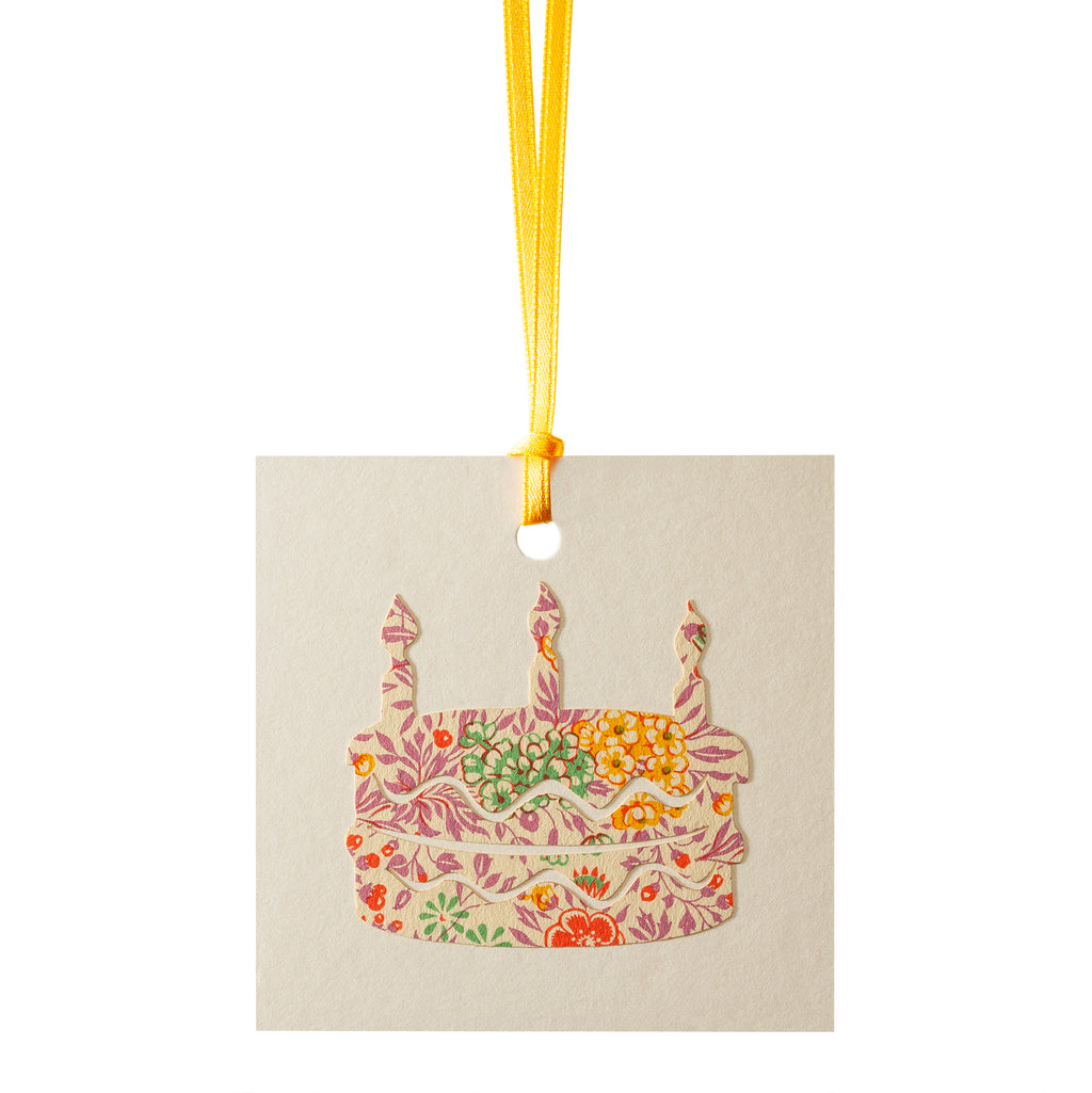 Gift tag "Birthday cake"