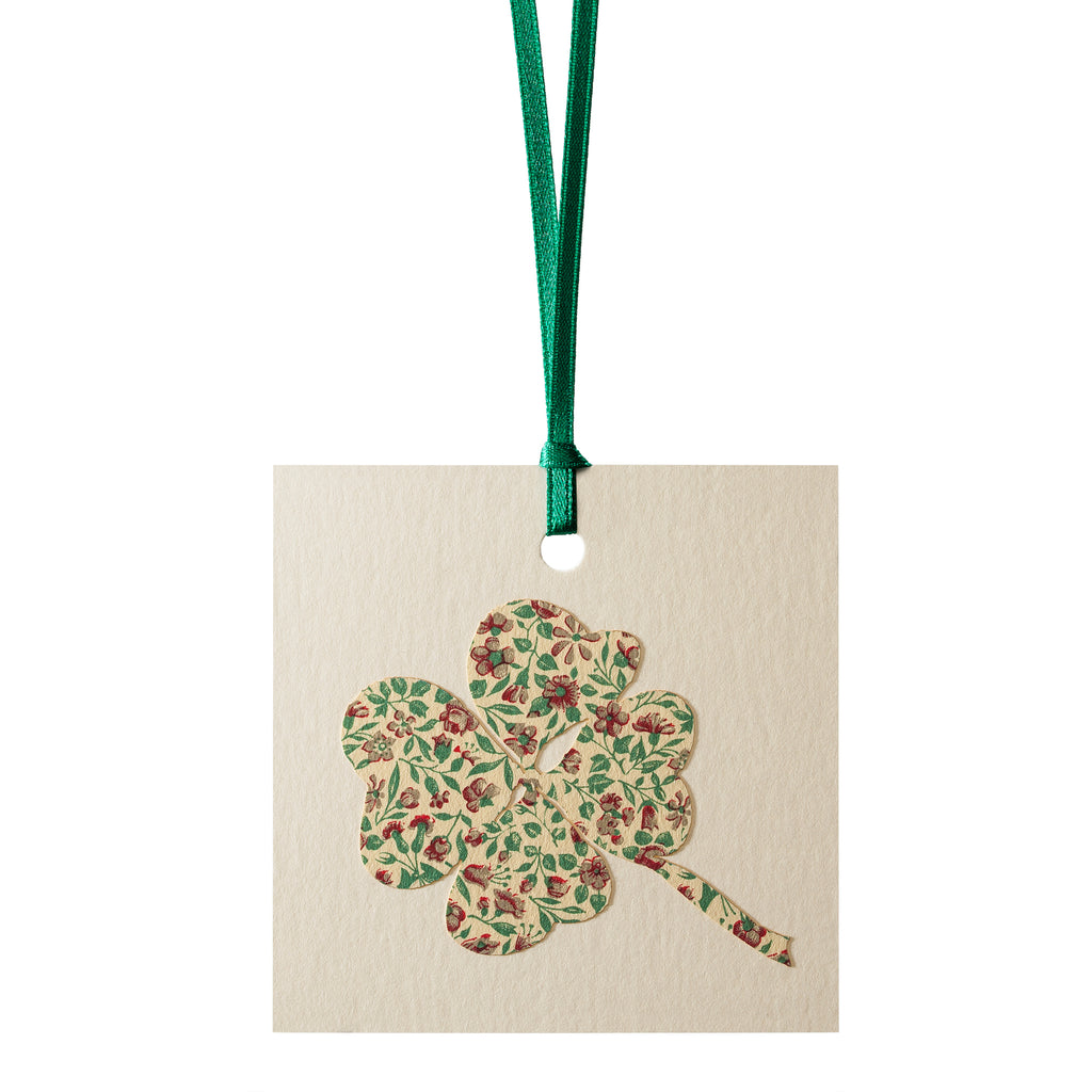 Gift tag "cloverleaf"