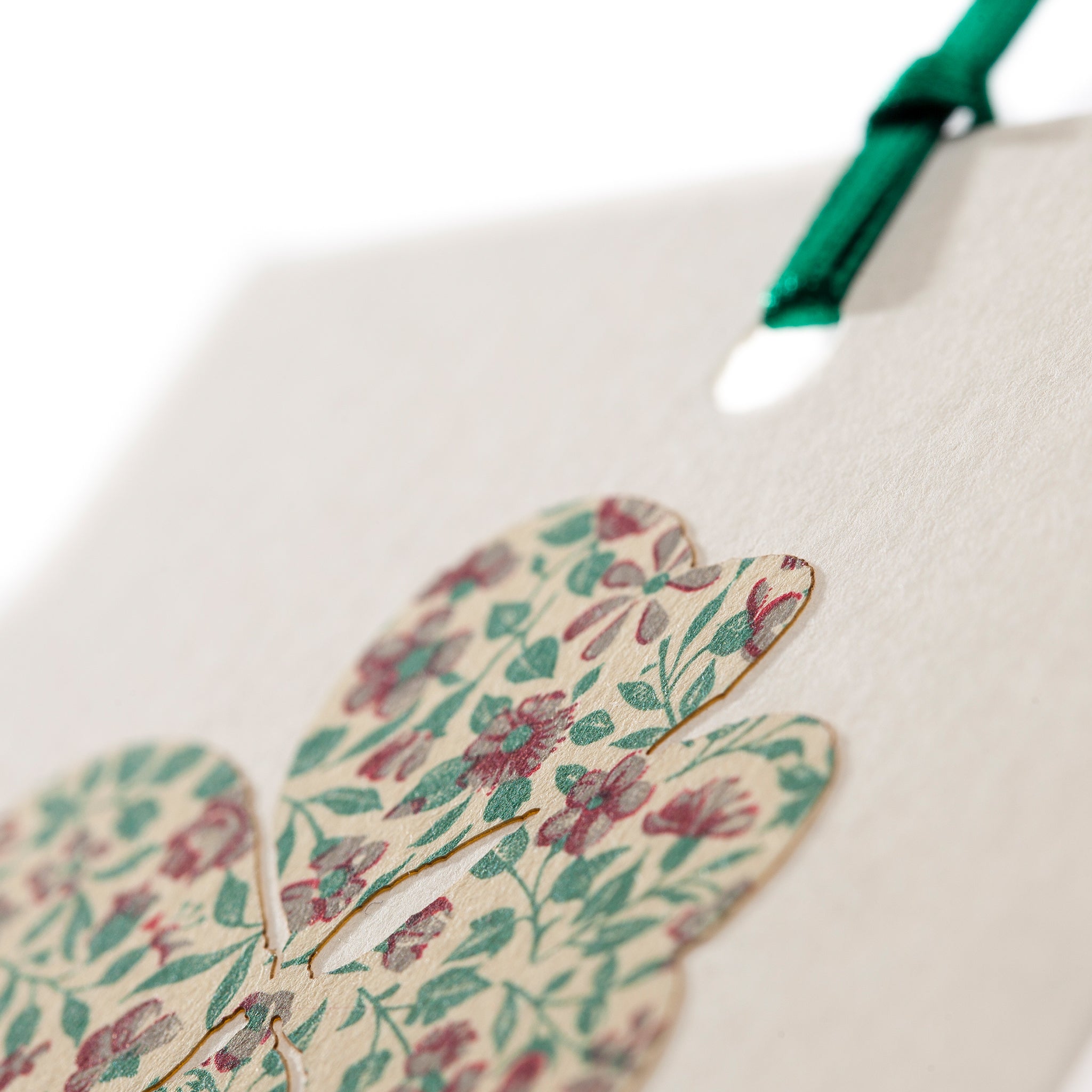 Gift tag "cloverleaf"