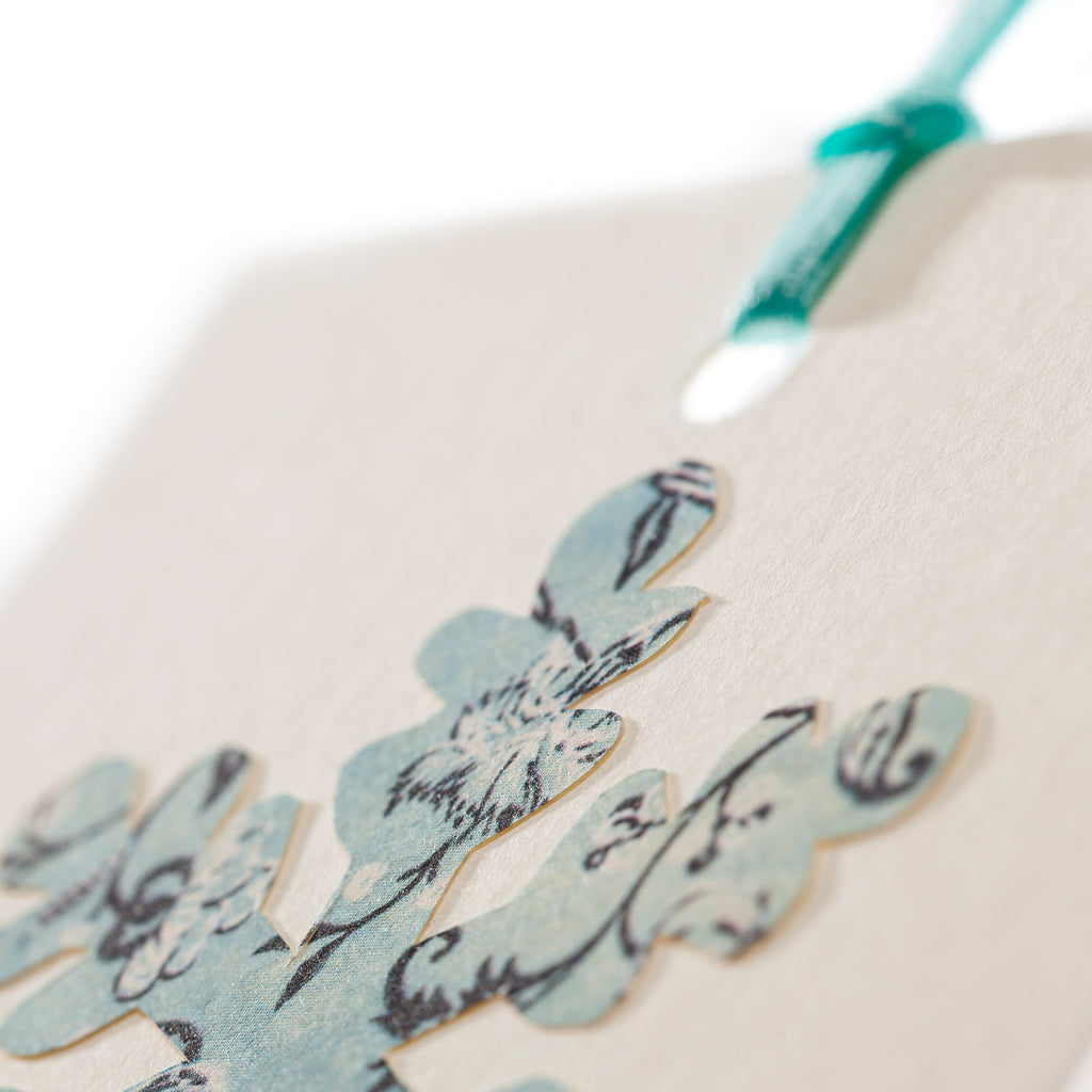 Gift tag "snowflake"